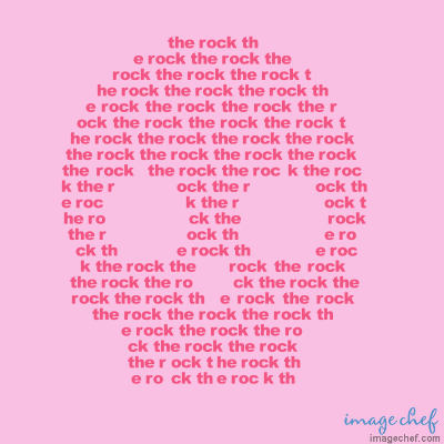 the rock